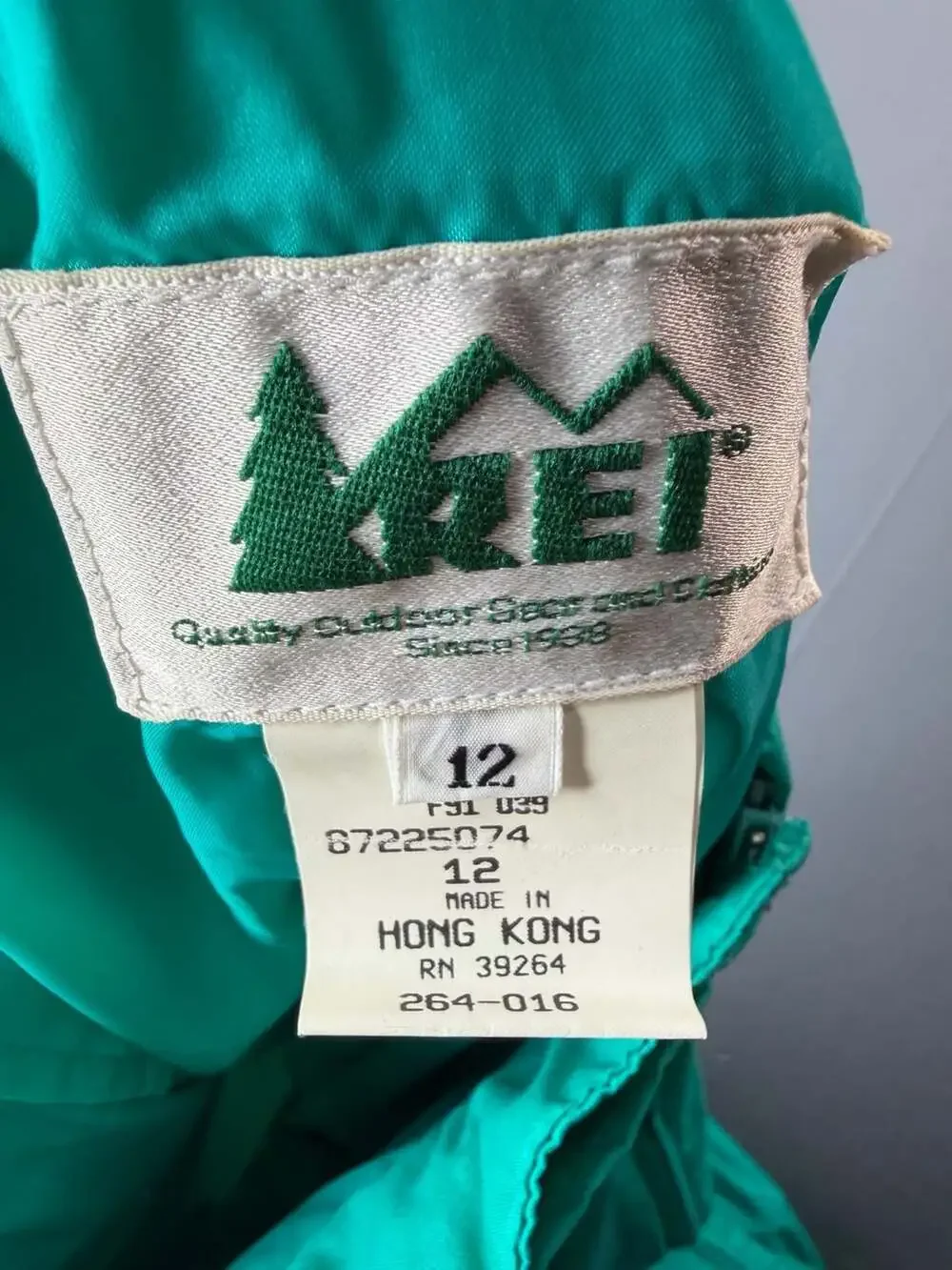 Vintage REI Ultrex Burlington Insulated Ski Pants Teal Women's Size 12